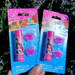 Princess, Minnie lip balm and hair accessory set